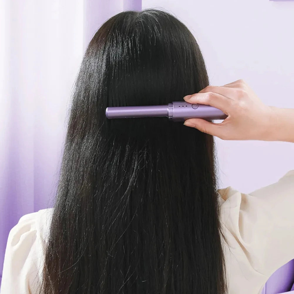 Peigne Chauffant Sans Fil 2-en-1