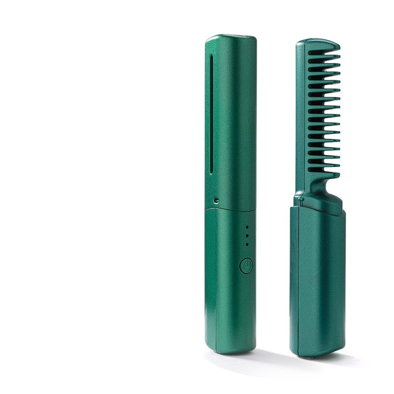 Peigne Chauffant Sans Fil 2-en-1