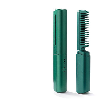 Peigne Chauffant Sans Fil 2-en-1